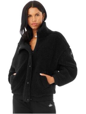 ALO Varsity Sherpa Jacket